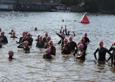 Open water swimming